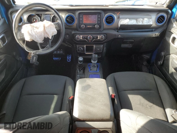 2021 Jeep Gladiator Sport S z VIN 1C6HJTAGXML535345, wystawiony jako Copart lot #49138295 z przebiegiem 31 785 mil mil oraz Szkoda całkowita • Salvage title. Historia ofert i sprzedaży dostępna na DreamBid. Obrazek 8.