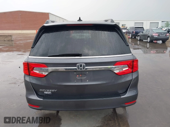2019 Honda Odyssey EX-L with VIN 5FNRL6H78KB134200, listed as a IAAI auction lot 41932604 with 37,723 mi miles and . Bid and sale history available at DreamBid. Image 16.