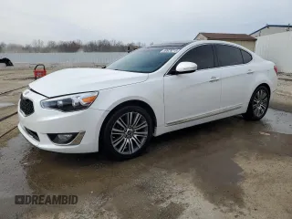 2016 Kia Cadenza Premium z VIN KNALN4D74G5211256, wystawiony jako Copart lot #50929215 z przebiegiem 75 846 mil mil oraz Szkoda całkowita • Salvage title. Historia ofert i sprzedaży dostępna na DreamBid. Obrazek 1.