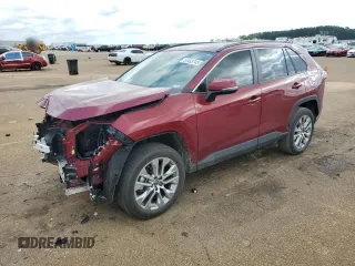 2025 Toyota RAV4 XLE Premium with VIN 2T3C1RFV6SW368618, listed as a Copart auction lot 53483745 with 7,954 mi miles and Salvage title. Bid and sale history available at DreamBid. Image 1.