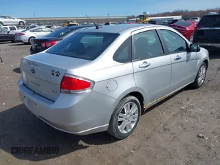2011 Ford Focus SEL with VIN 1FAHP3HN1BW189263, listed as a IAAI auction lot 41958502 with 157,608 mi miles. Bid and sale history available at carsss.com. Image 4.