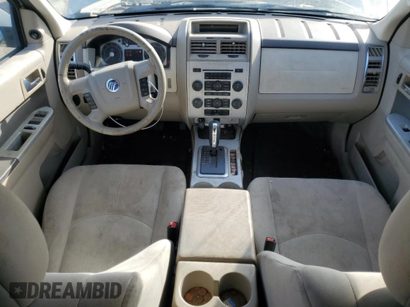 2009 Mercury Mariner with VIN 4M2CU81G69KJ06248, listed as a Copart auction lot 46681155 with 208,073 mi miles and Salvage title. Bid and sale history available at DreamBid. Image 8.