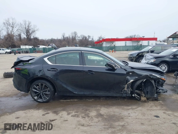 2021 Lexus IS 350 F Sport with VIN JTHGZ1E29M5019271, listed as a IAAI auction lot 41535467 with 57,417 mi miles and . Bid and sale history available at DreamBid. Image 14.