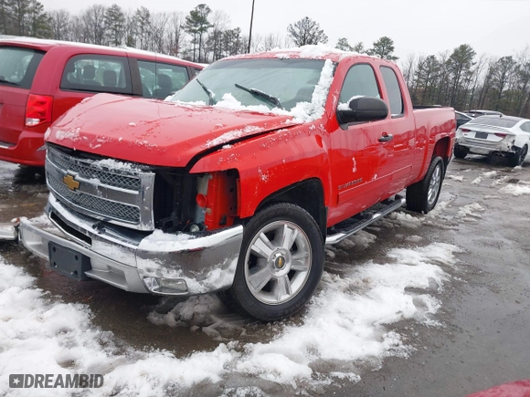 2012 Chevrolet Silverado 1500 LT with VIN 1GCRCSE07CZ275383, listed as a IAAI auction lot 41535037 with 56,479 mi miles. Bid and sale history available at carsss.com. Image 2.