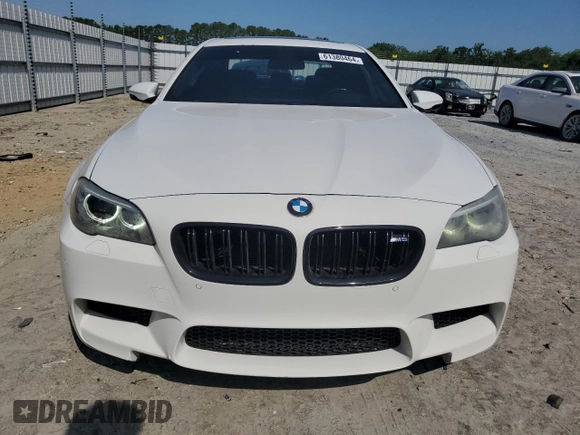 2014 BMW M5 with VIN WBSFV9C54ED097879, listed as a Copart auction lot 61380464 with 78,367 mi miles and Salvage Title. Bid and sale history available at carsss.com. Image 5.