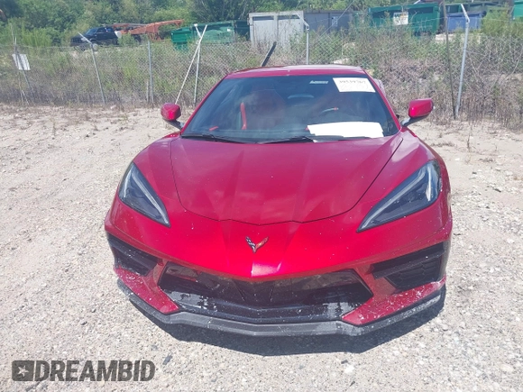 2023 Chevrolet Corvette 2LT with VIN 1G1YB3D42P5104457, listed as a IAAI auction lot 39539767 with 23,669 mi miles. Bid and sale history available at carsss.com. Image 6.