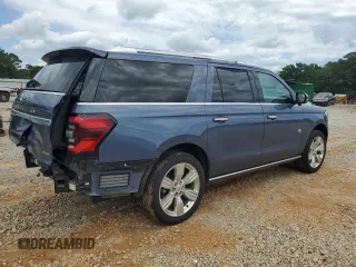 2023 Ford Expedition Max King Ranch with VIN 1FMJK1N88PEA01019, listed as a Copart auction lot 56015515 with 51,976 mi miles and Salvage title. Bid and sale history available at DreamBid. Image 3.