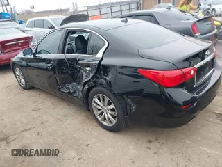 2014 Infiniti Q50 with VIN JN1BV7AP7EM691187, listed as a IAAI auction lot 41535773 with 82,148 mi miles and . Bid and sale history available at DreamBid. Image 14.