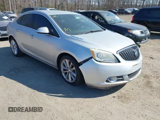 2014 Buick Verano with VIN 1G4PP5SK6E4112528, listed as a IAAI auction lot 41672375 with 189,837 mi miles. Bid and sale history available at carsss.com. Image 1.