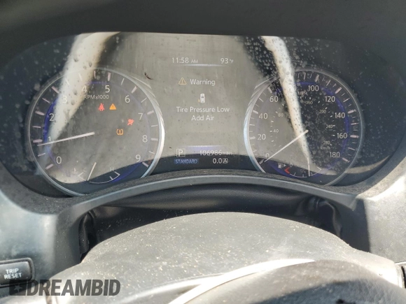 2015 Infiniti Q50 with VIN JN1BV7AP9FM332795, listed as a Copart auction lot 63416925 with 106,986 mi miles and Salvage title. Bid and sale history available at DreamBid. Image 9.