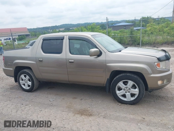 2009 Honda Ridgeline RTL with VIN 5FPYK16579B104545, listed as a IAAI auction lot 42601283 with 100,543 mi miles and . Bid and sale history available at DreamBid. Image 14.