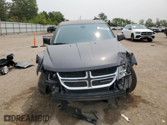 2018 Dodge Journey SXT with VIN 3C4PDCBG4JT522326, listed as a Copart auction lot 58783655 with 131,158 mi miles and Salvage title. Bid and sale history available at DreamBid. Image 5.