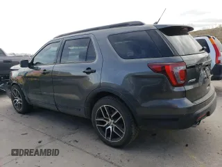2018 Ford Explorer Sport with VIN 1FM5K8GT6JGA74154, listed as a Copart auction lot 47808035 with 61,974 mi miles and Salvage Title. Bid and sale history available at DreamBid. Image 2.