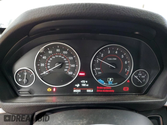 2017 BMW 3 Series 330e iPerformance with VIN WBA8E1C32HA030006, listed as a Copart auction lot 51316795 with 86,293 mi miles and Clean Title. Bid and sale history available at carsss.com. Image 9.