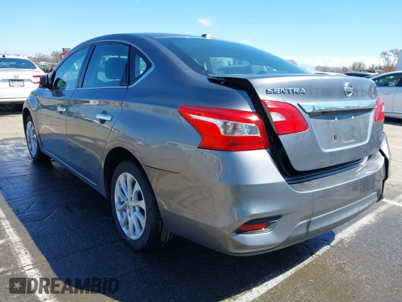 2019 Nissan Sentra SV with VIN 3N1AB7AP5KL615302, listed as a IAAI auction lot 41811468 with 114,548 mi miles and . Bid and sale history available at DreamBid. Image 3.