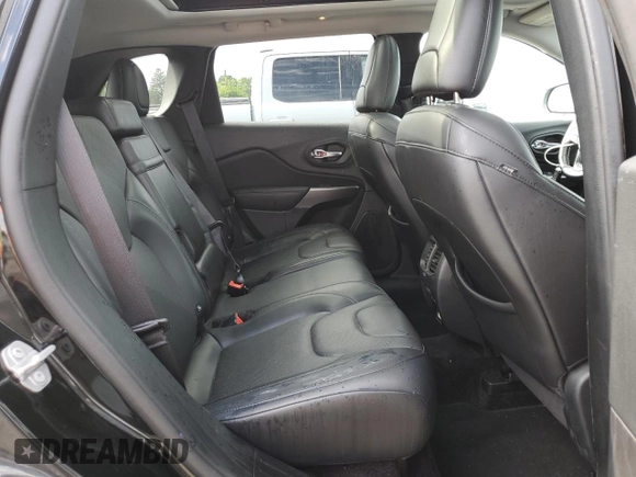 2019 Jeep Cherokee Limited with VIN 1C4PJMDN7KD142611, listed as a Copart auction lot 62733195 with 87,616 mi miles and Salvage title. Bid and sale history available at DreamBid. Image 10.