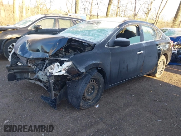 2013 Nissan Sentra S with VIN 3N1AB7AP7DL746878, listed as a IAAI auction lot 41805369 with Not Provided miles and . Bid and sale history available at DreamBid. Image 17.