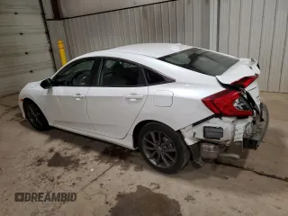 2020 Honda Civic Sedan EX with VIN 19XFC1F37LE213550, listed as a Copart auction lot 52128175 with 31,164 mi miles and Salvage Title. Bid and sale history available at carsss.com. Image 2.