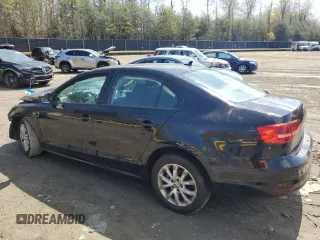 2015 Volkswagen Jetta SE z VIN 3VWD07AJ4FM258784, wystawiony jako Copart lot #51869545 z przebiegiem 125 791 mil mil oraz Szkoda całkowita • Salvage title. Historia ofert i sprzedaży dostępna na DreamBid. Obrazek 2.
