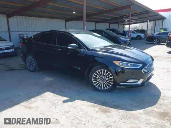 2017 Ford Fusion Energi SE with VIN 3FA6P0PU4HR380184, listed as a IAAI auction lot 42099750 with 126,175 mi miles. Bid and sale history available at carsss.com. Image 1.