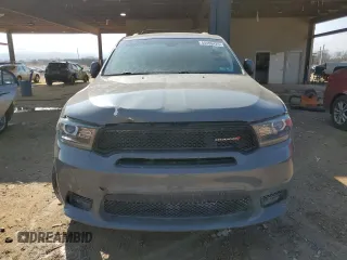 2019 Dodge Durango GT Plus with VIN 1C4RDJDG1KC777409, listed as a Copart auction lot 44498425 with 106,628 mi miles and Salvage Title. Bid and sale history available at DreamBid. Image 5.
