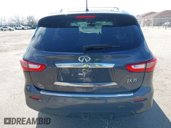 2013 Infiniti JX35 with VIN 5N1AL0MM5DC341869, listed as a IAAI auction lot 41921935 with 126,897 mi miles and . Bid and sale history available at DreamBid. Image 16.