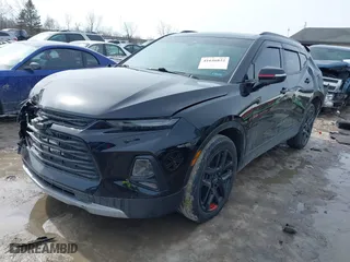 2021 Chevrolet Blazer LT with VIN 3GNKBJRS7MS529657, listed as a IAAI auction lot 41646822 with 53,266 mi miles. Bid and sale history available at carsss.com. Image 17.