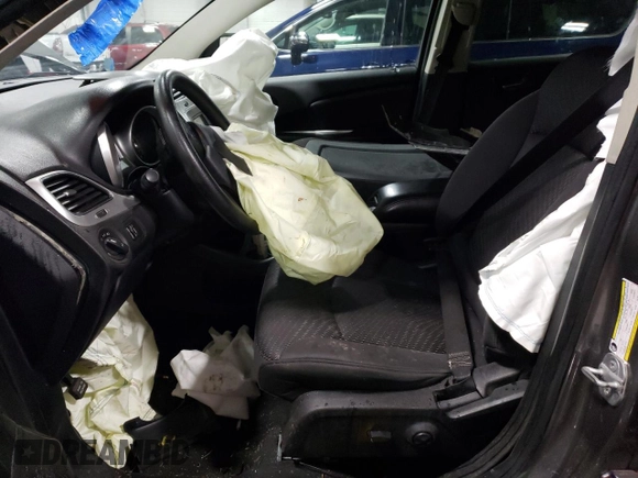 2012 Dodge Journey SXT with VIN 3C4PDDBGXCT257484, listed as a Copart auction lot 56529095 with Not provided miles and Non repairable. Bid and sale history available at DreamBid. Image 7.
