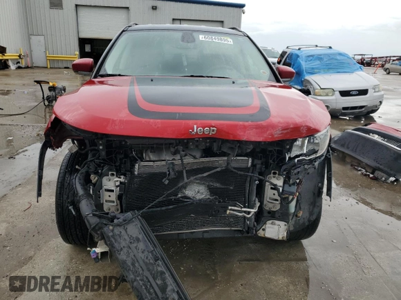 2018 Jeep Compass Limited с VIN 3C4NJDCB7JT246345, выставлен на аукционе Copart как лот 60849895 с пробегом 134 709 миль миль и Списание • Salvage title. История ставок и продаж доступна на DreamBid. Изображение 5.