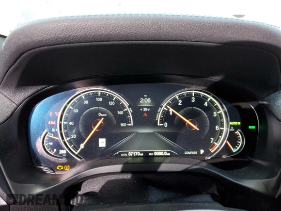 2019 BMW X3 M40i with VIN 5UXTS3C55K0Z05576, listed as a Copart auction lot 88419555 with 87,170 mi miles and Salvage Title. Bid and sale history available at DreamBid. Image 9.