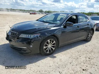 2015 Acura TLX Technology with VIN 19UUB1F53FA029033, listed as a Copart auction lot 56608695 with 139,385 mi miles and Salvage title. Bid and sale history available at DreamBid. Image 1.