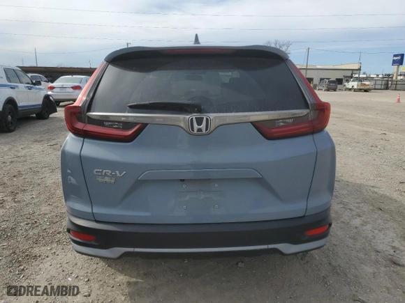 2022 Honda CR-V EX with VIN 5J6RW1H58NA000061, listed as a Copart auction lot 46437895 with 13,710 mi miles and Salvage Title. Bid and sale history available at carsss.com. Image 6.