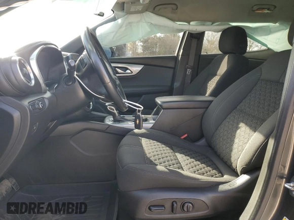2019 Chevrolet Blazer with VIN 3GNKBGRS2KS612333, listed as a Copart auction lot 50008005 with 85,557 mi miles and Salvage title. Bid and sale history available at DreamBid. Image 7.
