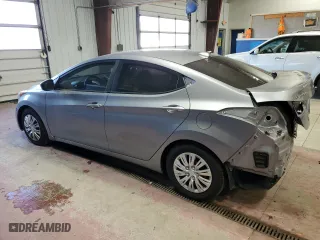 2016 Hyundai Elantra SE with VIN 5NPDH4AE3GH739453, listed as a Copart auction lot 50369545 with 154,018 mi miles and Non Repairable. Bid and sale history available at carsss.com. Image 2.