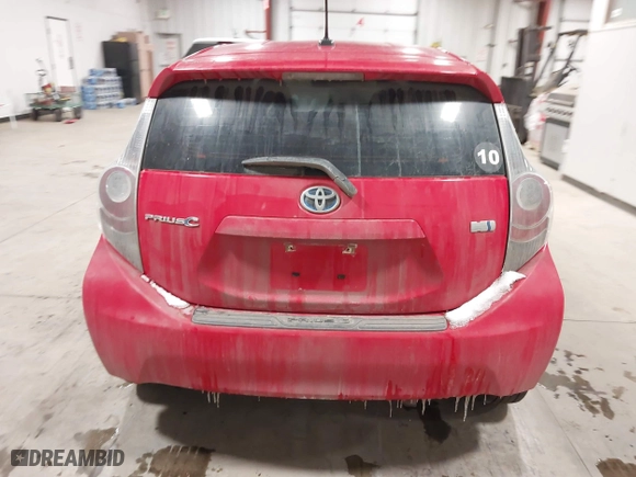 2013 Toyota Prius c One with VIN JTDKDTB32D1038030, listed as a IAAI auction lot 41568174 with 1 mi miles. Bid and sale history available at carsss.com. Image 15.
