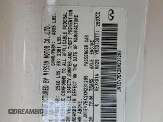2019 Infiniti Q60 3.0t LUXE with VIN JN1EV7EK2KM231295, listed as a Copart auction lot 45888755 with 36,549 mi miles and Salvage Title. Bid and sale history available at carsss.com. Image 12.