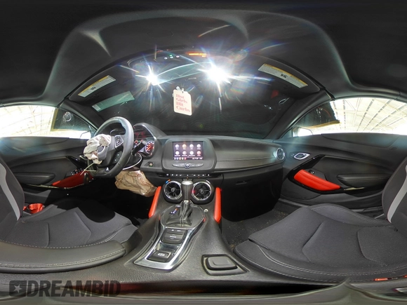 2022 Chevrolet Camaro 1LT with VIN 1G1FB3DS1N0129155, listed as a Copart auction lot 54380425 with 21,079 mi miles and Salvage Title. Bid and sale history available at DreamBid. Image 14.