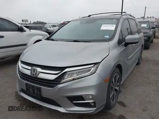 2019 Honda Odyssey Elite with VIN 5FNRL6H94KB109442, listed as a IAAI auction lot 41613350 with 75,986 mi miles and . Bid and sale history available at DreamBid. Image 17.