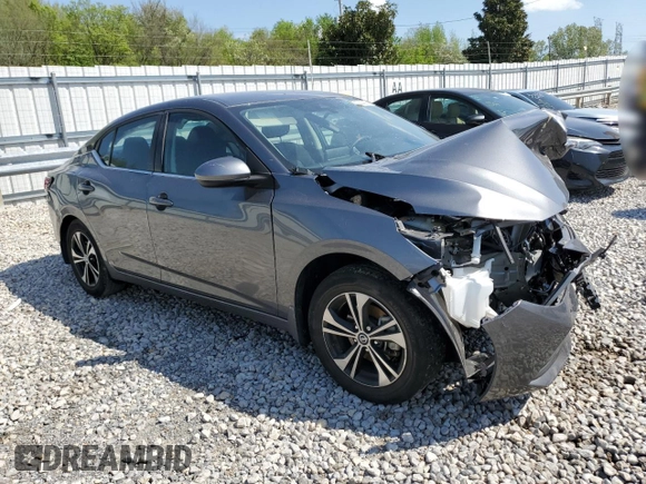 2023 Nissan Sentra SV z VIN 3N1AB8CV4PY309476, wystawiony jako Copart lot #52230295 z przebiegiem Nie podano mil oraz Szkoda całkowita • Salvage title. Historia ofert i sprzedaży dostępna na DreamBid. Obrazek 4.
