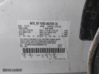 2019 Ford Edge Titanium with VIN 2FMPK3K96KBB68132, listed as a IAAI auction lot 41742275 with 91,339 mi miles. Bid and sale history available at carsss.com. Image 9.