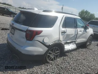 2017 Ford Explorer Sport z VIN 1FM5K8GT7HGB37613, wystawiony jako Copart lot #59564265 z przebiegiem 143 332 mil mil oraz Szkoda całkowita • Salvage title. Historia ofert i sprzedaży dostępna na DreamBid. Obrazek 3.