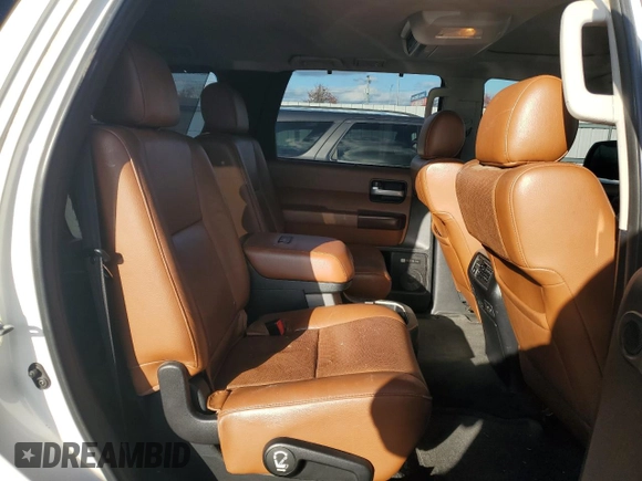 2014 Toyota Sequoia Platinum with VIN 5TDDW5G19ES096470, listed as a Copart auction lot 80758924 with 178,839 mi miles and Salvage Title. Bid and sale history available at carsss.com. Image 11.