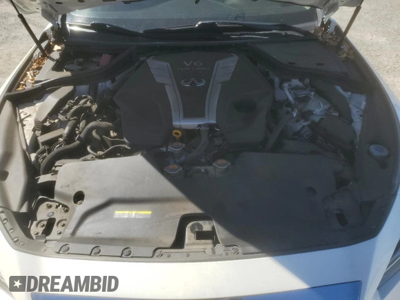 2018 Infiniti Q50 3.0t LUXE with VIN JN1EV7APXJM590653, listed as a Copart auction lot 50197665 with 75,736 mi miles and Salvage Title. Bid and sale history available at carsss.com. Image 11.