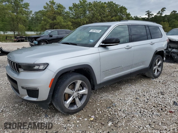 2021 Jeep Grand Cherokee Limited with VIN 1C4RJJBG3M8126008, listed as a Copart auction lot 50816325 with 48,590 mi miles and Salvage title. Bid and sale history available at DreamBid. Image 1.