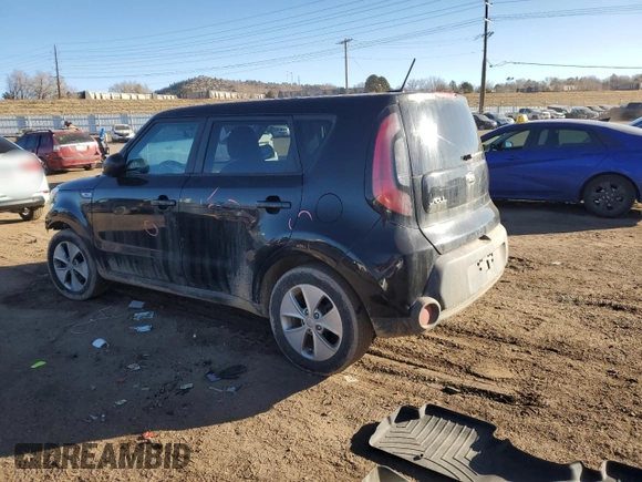 2016 Kia Soul with VIN KNDJN2A26G7358108, listed as a Copart auction lot 44124425 with 84,938 mi miles and Salvage Title. Bid and sale history available at carsss.com. Image 2.