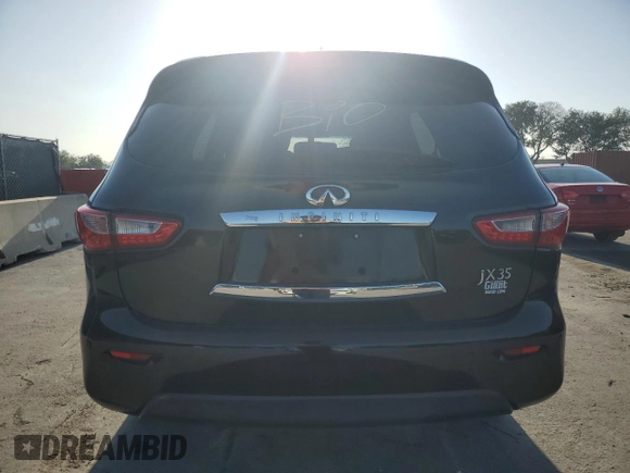 2013 Infiniti JX35 with VIN 5N1AL0MN8DC337730, listed as a Copart auction lot 52768785 with 146,067 mi miles and Clean Title. Bid and sale history available at carsss.com. Image 6.