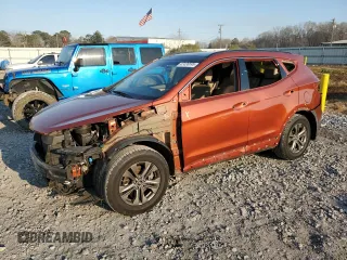 2014 Hyundai Santa Fe Sport with VIN 5XYZU3LB9EG219387, listed as a Copart auction lot 47436695 with 132,480 mi miles and Salvage Title. Bid and sale history available at carsss.com. Image 1.