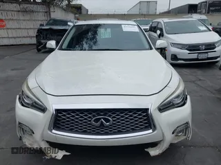 2018 Infiniti Q50 3.0t LUXE with VIN JN1EV7AP8JM364465, listed as a IAAI auction lot 41734191 with 136,869 mi miles. Bid and sale history available at carsss.com. Image 13.