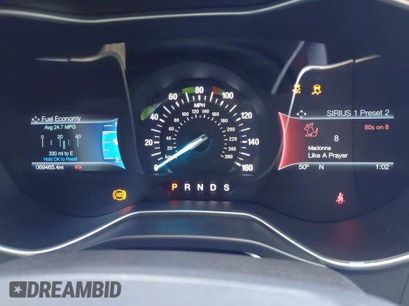 2016 Ford Fusion SE with VIN 3FA6P0H76GR356816, listed as a IAAI auction lot 42137780 with 69,465 mi miles and . Bid and sale history available at DreamBid. Image 7.