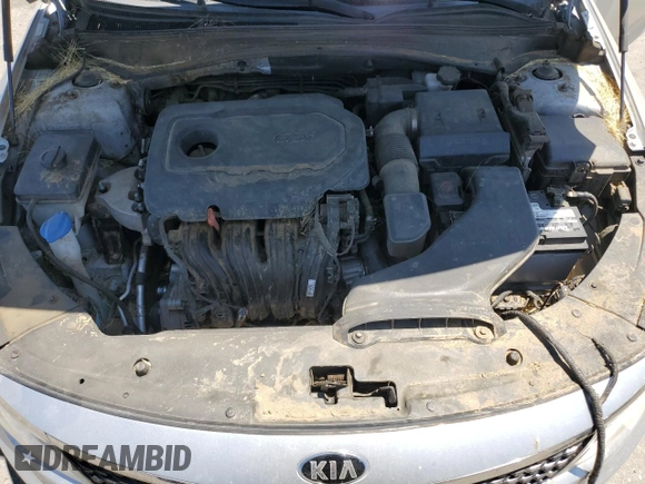 2018 Kia Optima S with VIN 5XXGT4L37JG197736, listed as a Copart auction lot 57527615 with 70,204 mi miles and Salvage title. Bid and sale history available at DreamBid. Image 11.